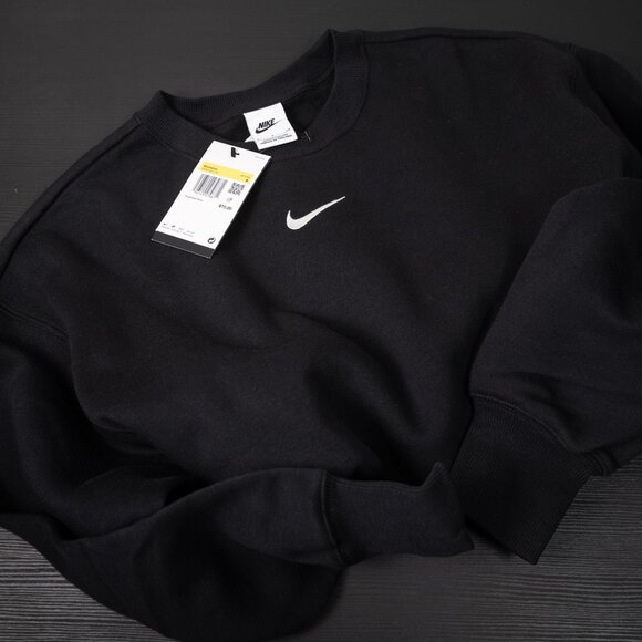 Nike Sportswear Phoenix Fleece Women's Oversized Crew-neck Sweatshirt - Picture 1 of 3